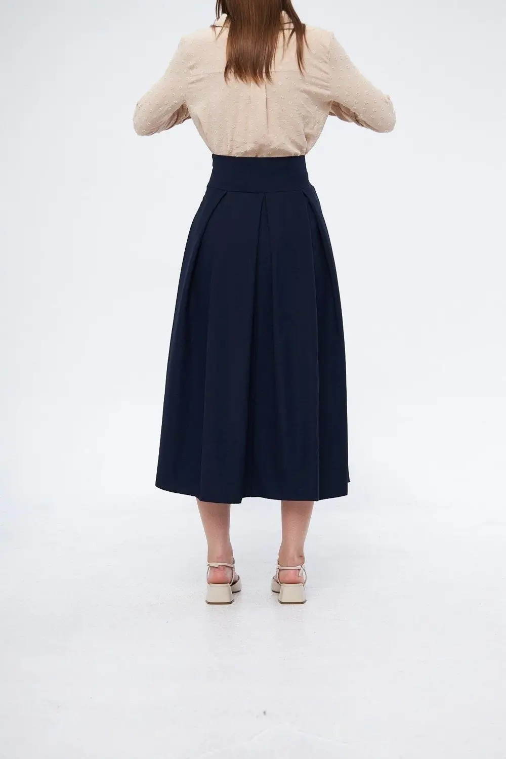 Apaen Kadın Vizon Metal Aksesuar Detaylı Mevsimlik Kloş Tesettür