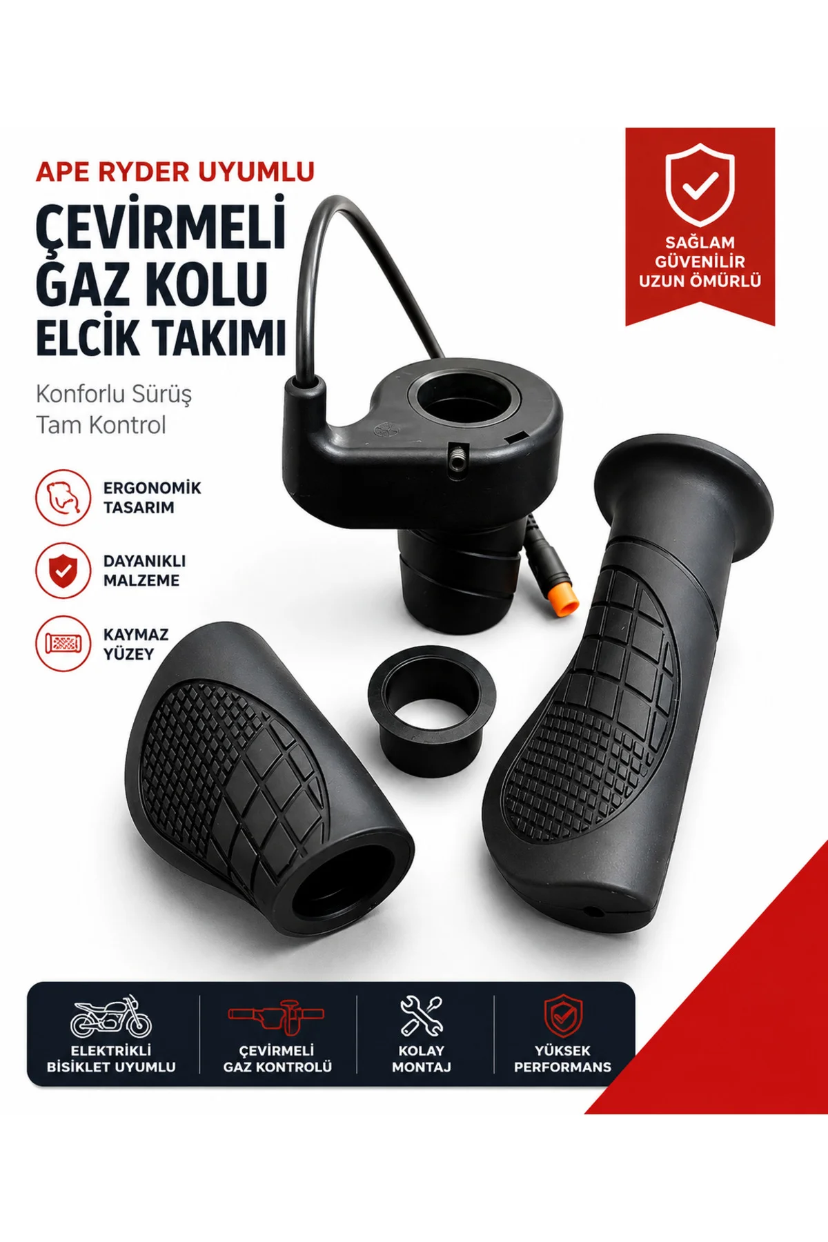 Ape Ryder Çevirmeli Gaz Kolu Fiyatı, Yorumları ve Özellikleri