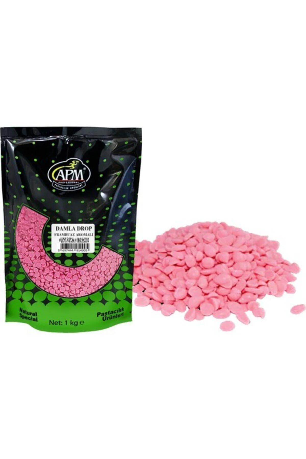 APMDamla Drop Frambuaz Çikolata 1 Kg