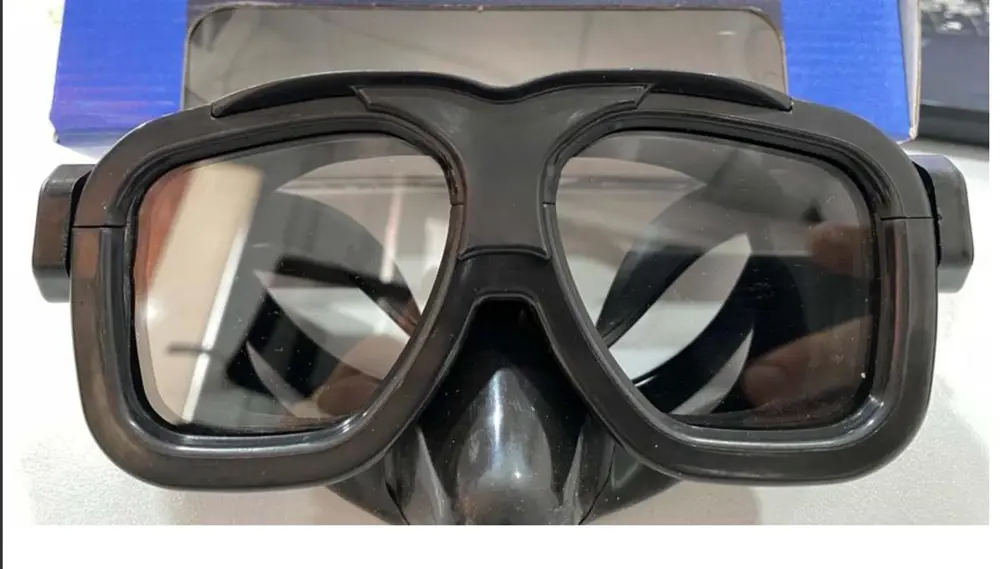 Apnea amatör maske siyah