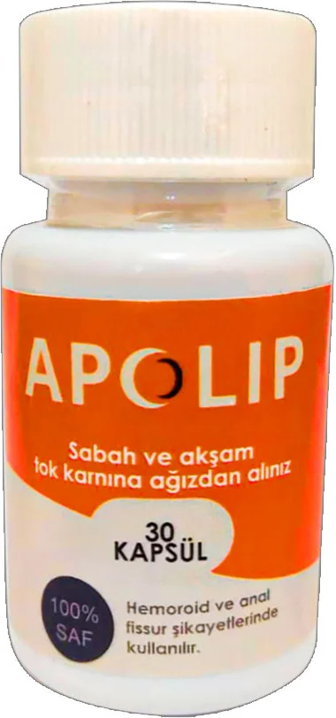 Apolip Hemo 30 Kapsül - Kan Yağları ve Hemoglobin Desteği Fiyatı, Yorumları ve Özellikleri
