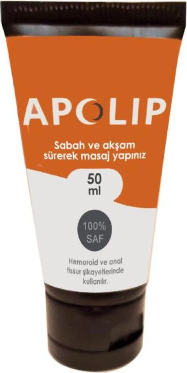 Apolip Hemoroid Kremi 50ML – Hızlı Etkili Kaşıntı ve Ağrı Kesici
