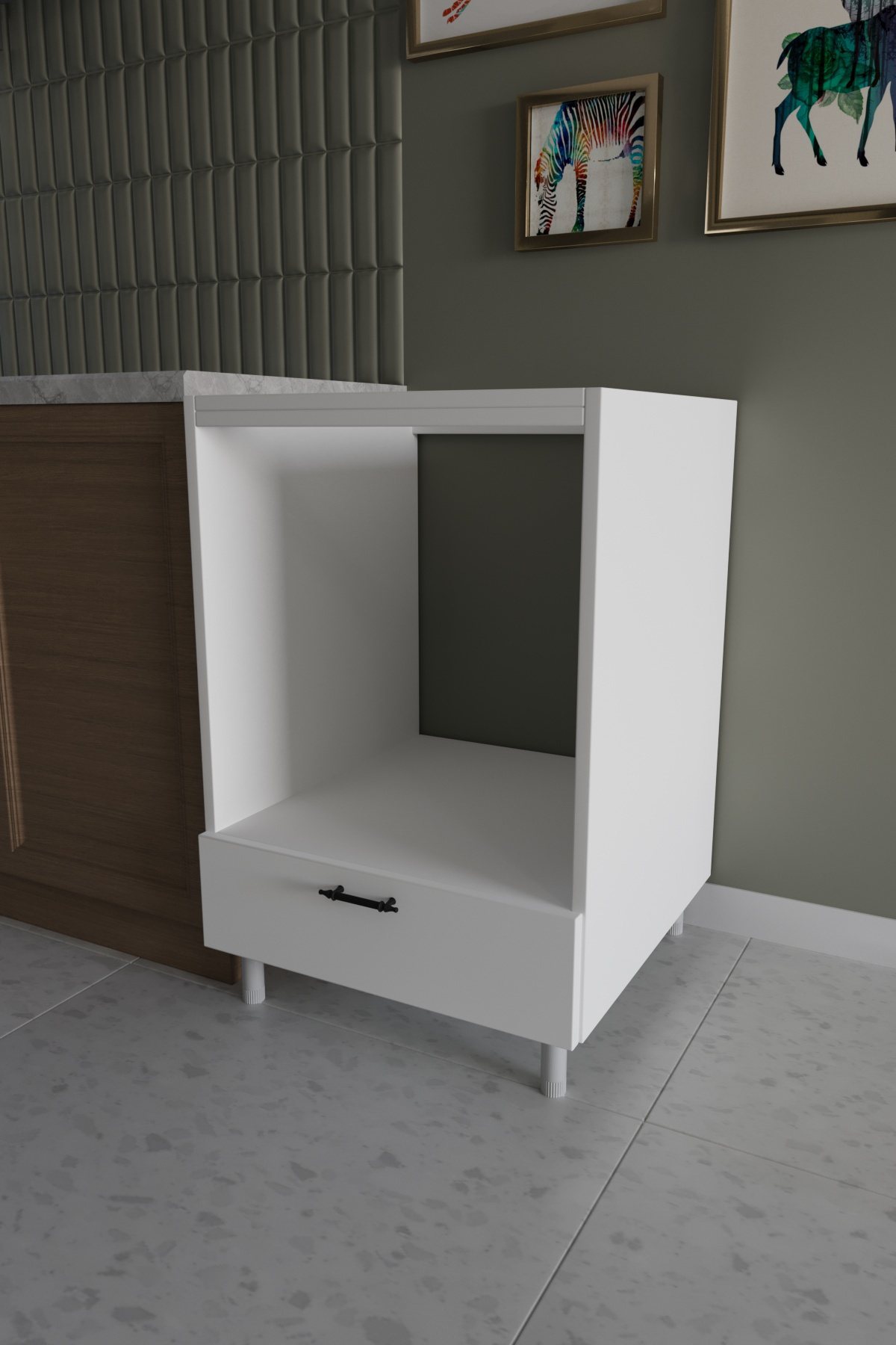 Apollo Ankastre Mutfak Dolabı Kapaklı Tüm Modellere Uygun