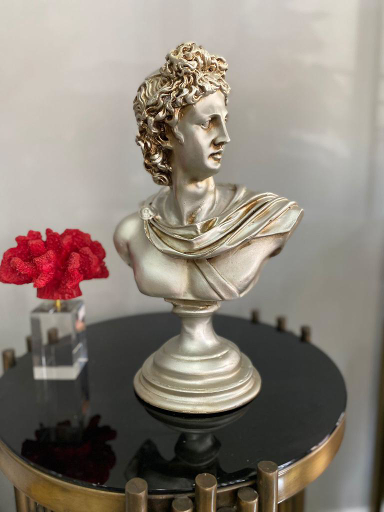 Apollo Büst Büyük Boy Heykel