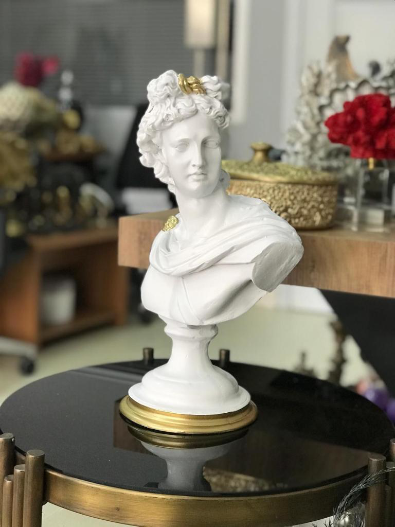 Apollo Büst Büyük Boy Heykel