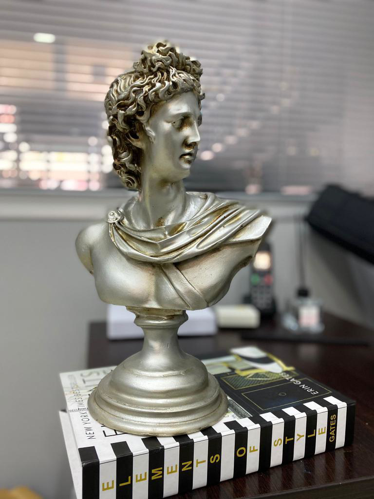 Apollo Büst Büyük Boy Heykel