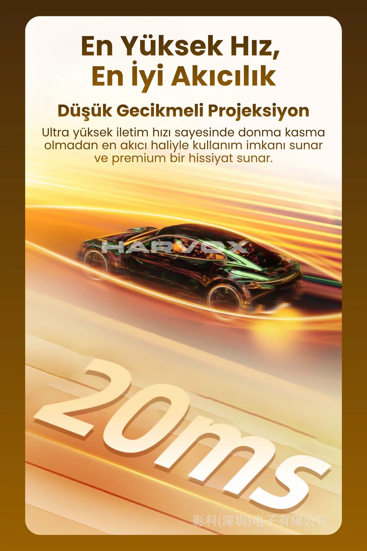 Apollon Vision Akıllı Projeksiyon - 9750mAh Pil, 150 ANSI Lumen