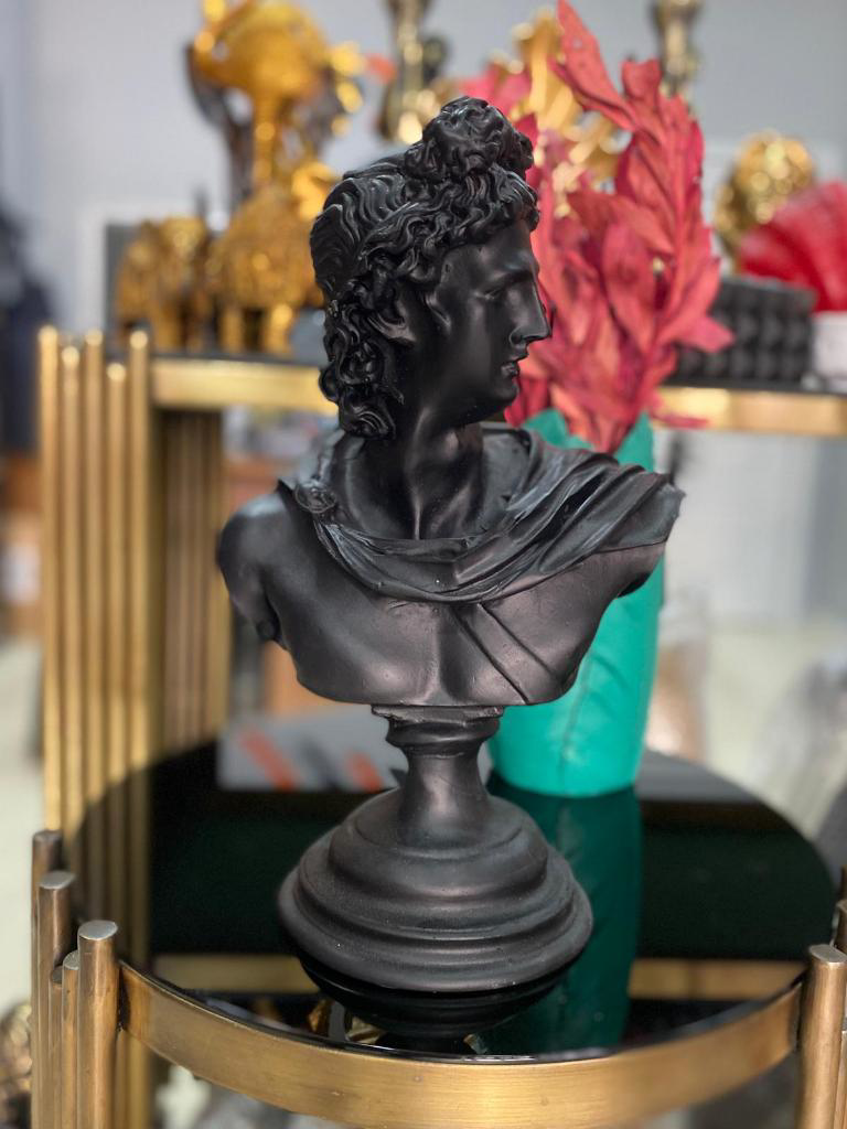 Apollont Büst Heykel Biblo