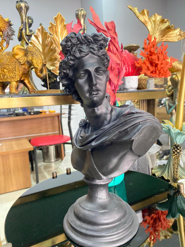 Apollont Büst Heykel Biblo