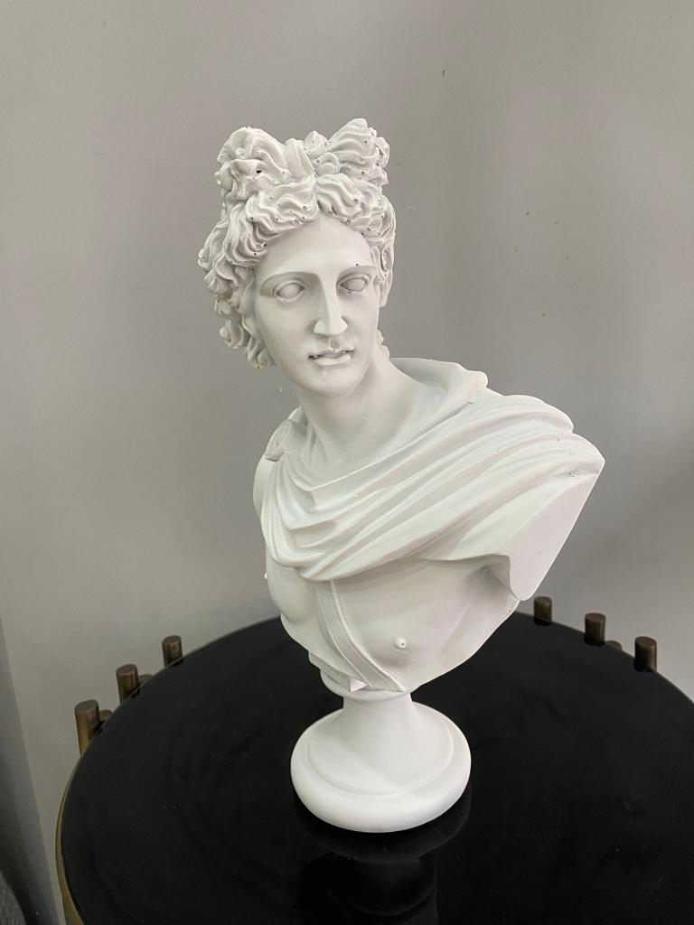 Apollont Büst Heykel Biblo