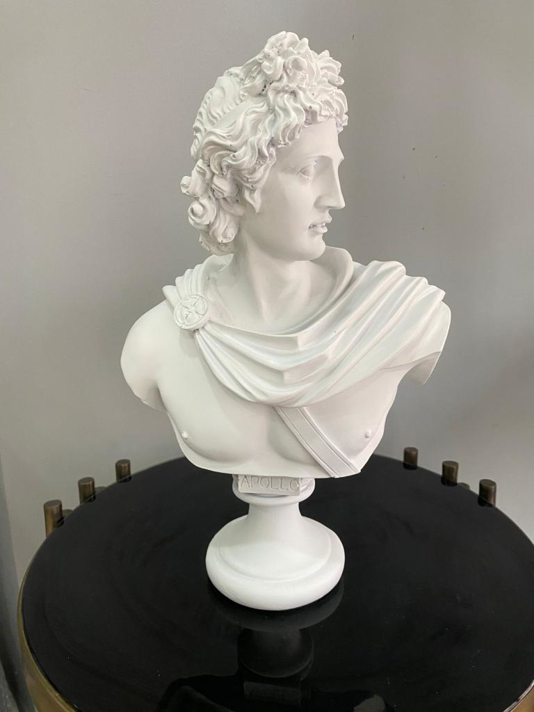 Apollont Büst Heykel Biblo