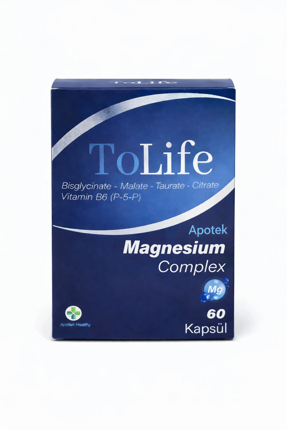 Apotek Magnesium Complex (Bisglisinat-Sitrat-Taurat-Malat) ve B6 (P5P) 60 Kapsül Fiyatı, Yorumları ve Özellikleri