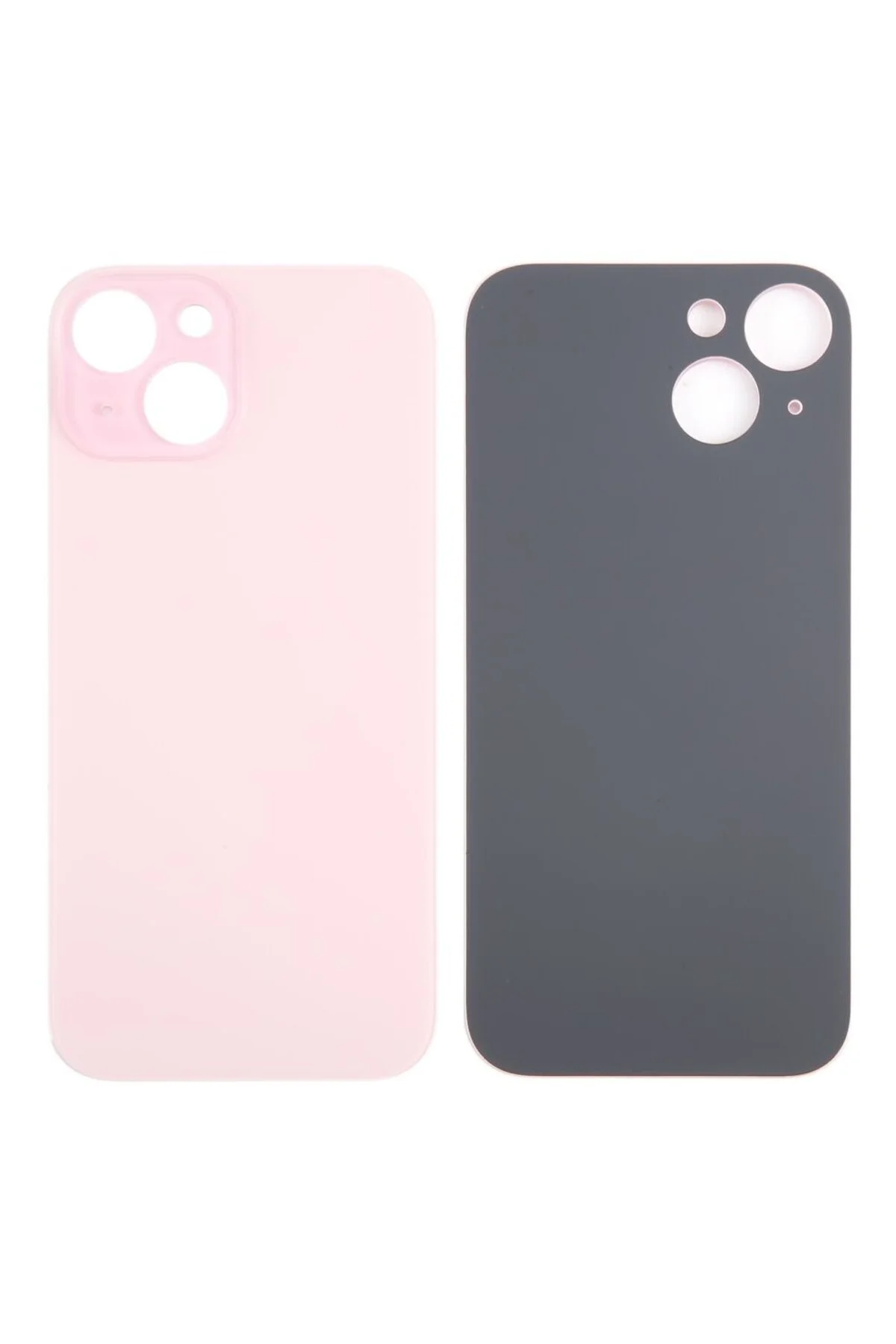 App. Iph. 15 Arka Pil Kapağı, LOGOLU, LENS HARİÇ. Pembe