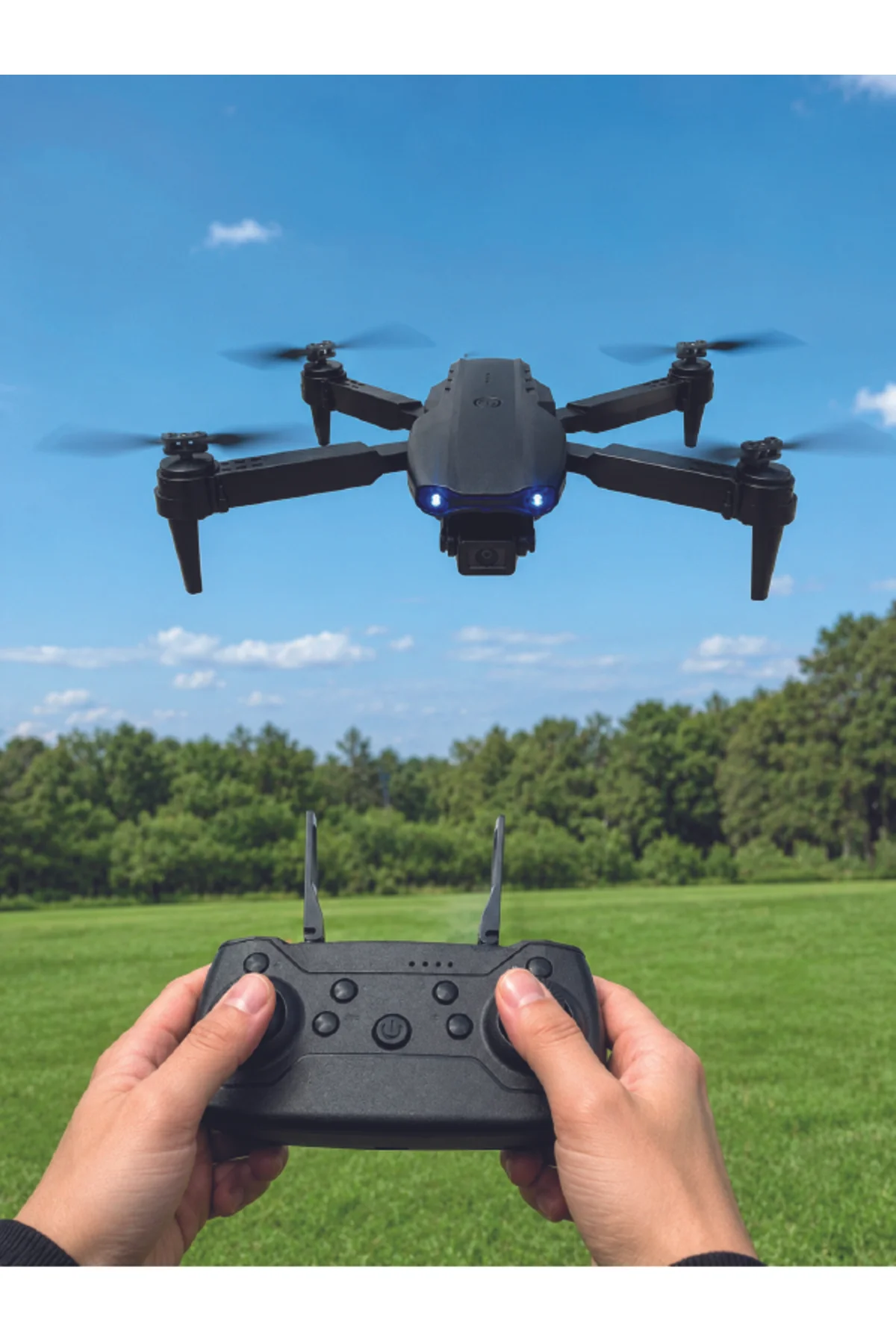 APP Kontrollü Mini Drone 4K HD Kamera, 360° Takla ve Katlanabilir Tasarım - Görsel 2