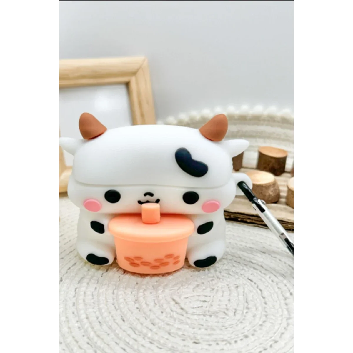 Apple Airpods 3 (3.nesil) Karakter Silikon - Desen 11
