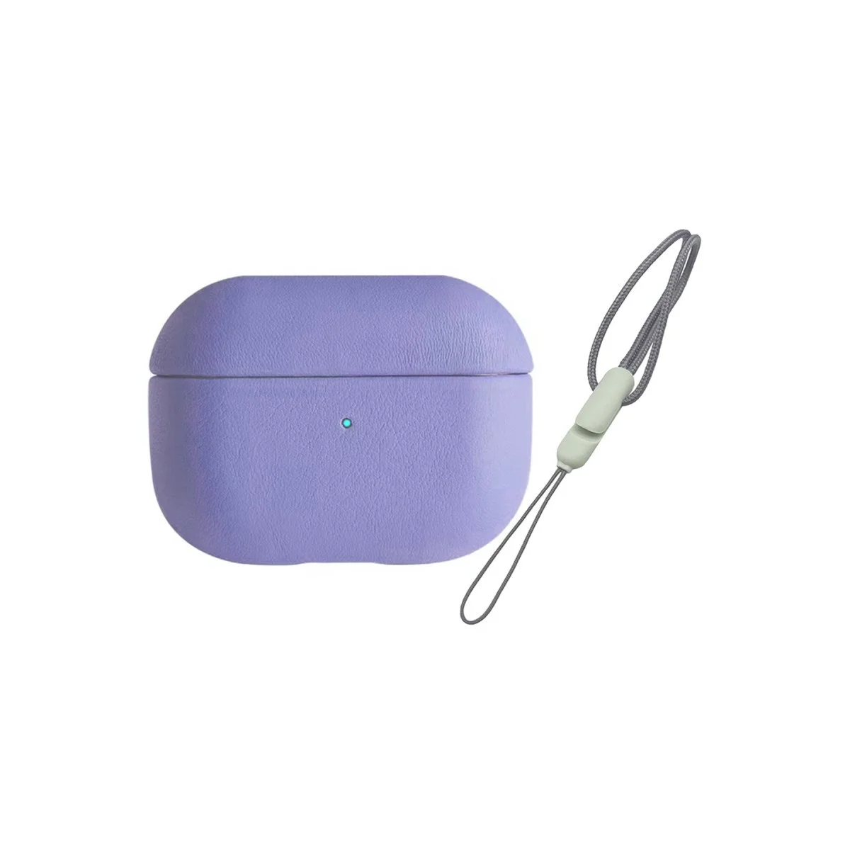 Apple Airpods Pro 2 (2.nesil) 405 Deri Kılıf - Lila Apple Airpods Pro 2 (2.nesil) 405 Deri Kılıf - Lila