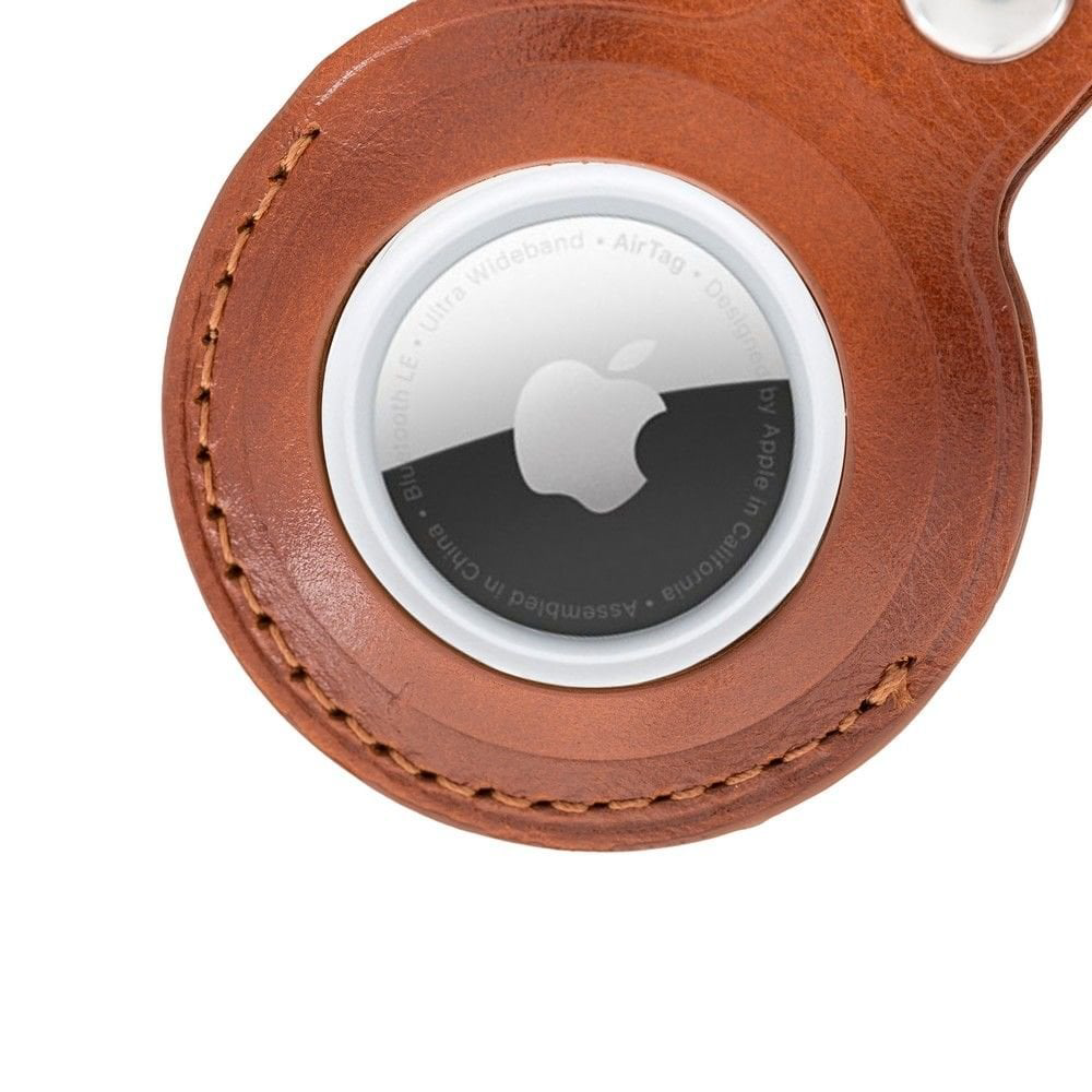 Apple AirTag Uyumlu Deri Anahtarlık, RST2EF Taba Apple AirTag Uyumlu Deri Anahtarlık, RST2EF Taba