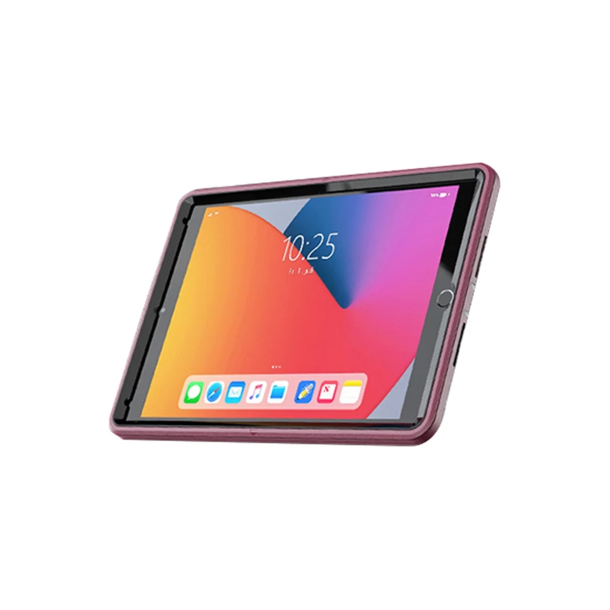 Apple İpad 10.2 (7.nesil) Kılıf Hand Strap Tablet Kılıfı - Mürdüm Apple İpad 10.2 (7.nesil) Kılıf Hand Strap Tablet Kılıfı - Mürdüm