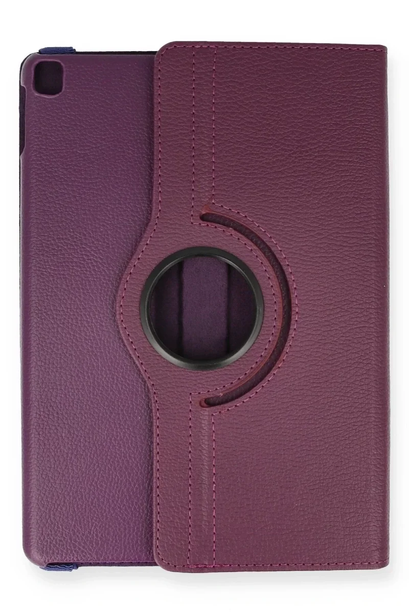Apple iPad 10.2 (7.nesil) Kılıf 360 Tablet Deri Kılıf - Mürdüm Apple iPad 10.2 (7.nesil) Kılıf 360 Tablet Deri Kılıf - Mürdüm