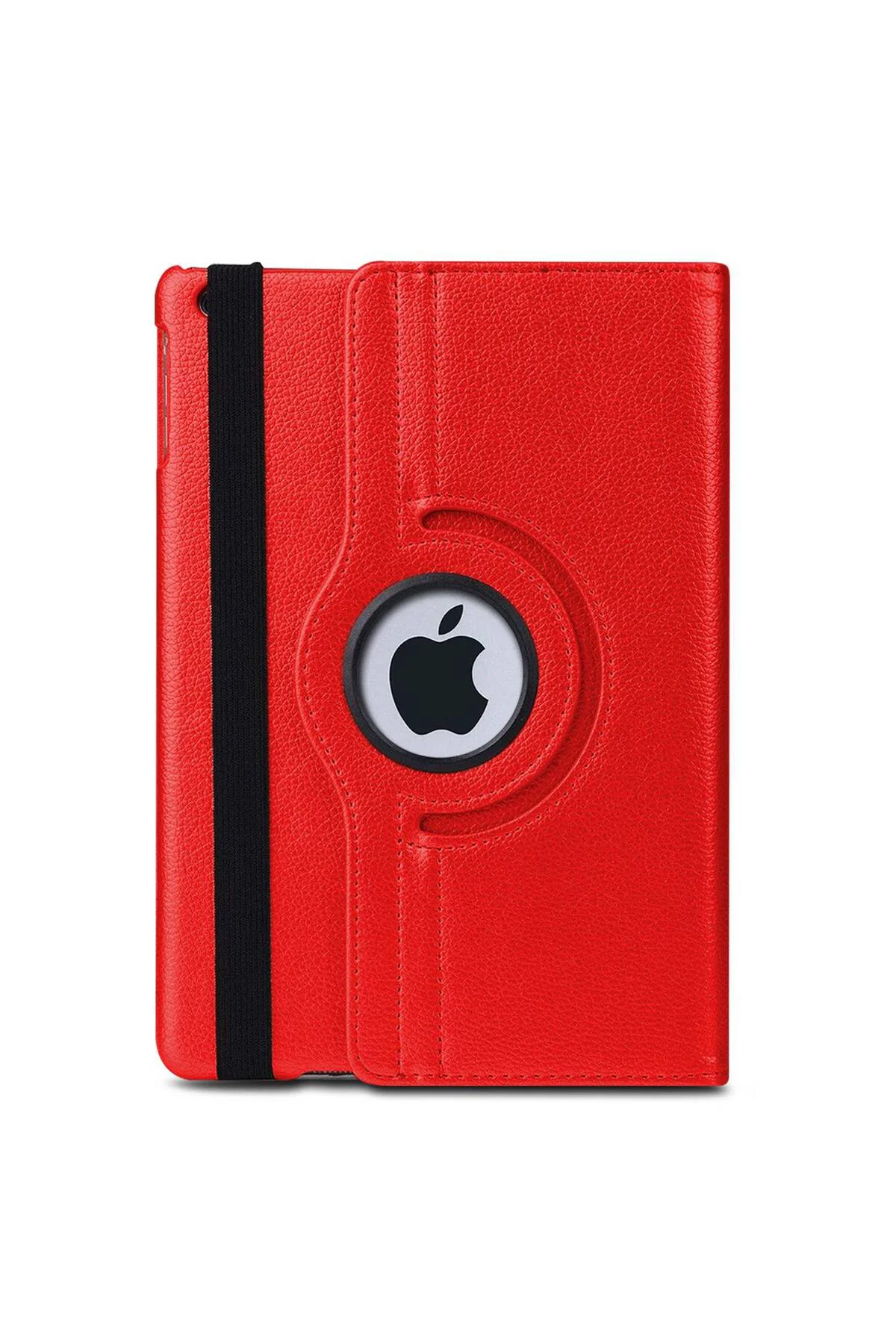 Apple iPad 2 Deri Kapaklı 360 Kılıf Siyah