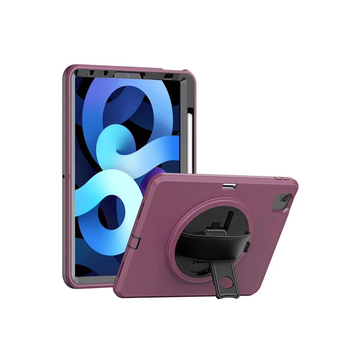 Apple İpad 2022 10.9 (10.nesil) Kılıf Hand Strap Tablet Kılıfı - Mürdüm Fiyatı, Yorumları ve Özellikleri