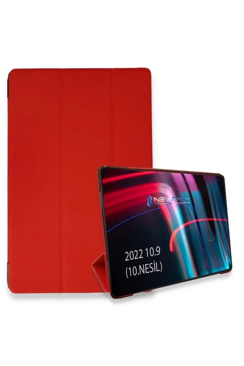 Apple iPad 2025 10.9 10.Nesil (A16) Kılıf Tablet Smart Kılıf - Kırmızı Fiyatı, Yorumları ve Özellikleri