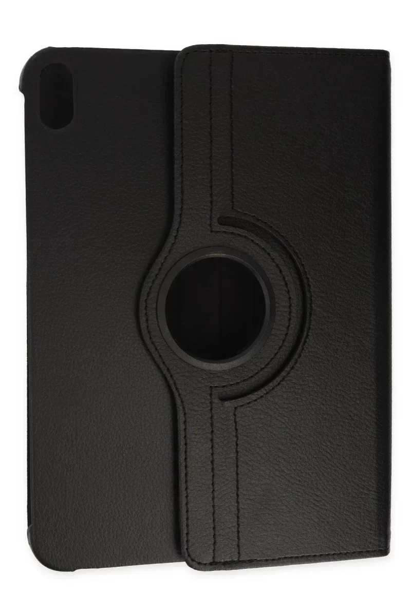 Apple iPad 2025 10.9 10.Nesil (A16) Kılıf 360 Tablet Deri Kılıf - Siyah