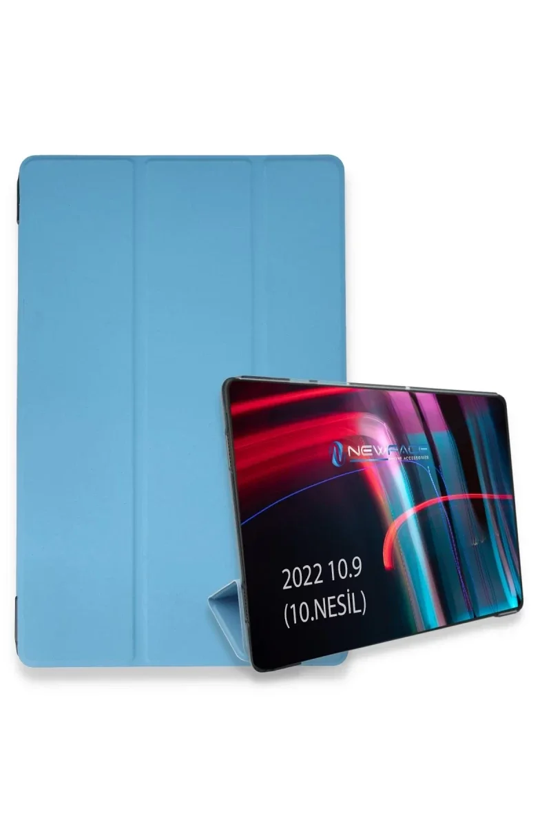 Apple iPad 2025 10.9 10.Nesil (A16) Kılıf Tablet Smart Kılıf - Mavi Fiyatı, Yorumları ve Özellikleri