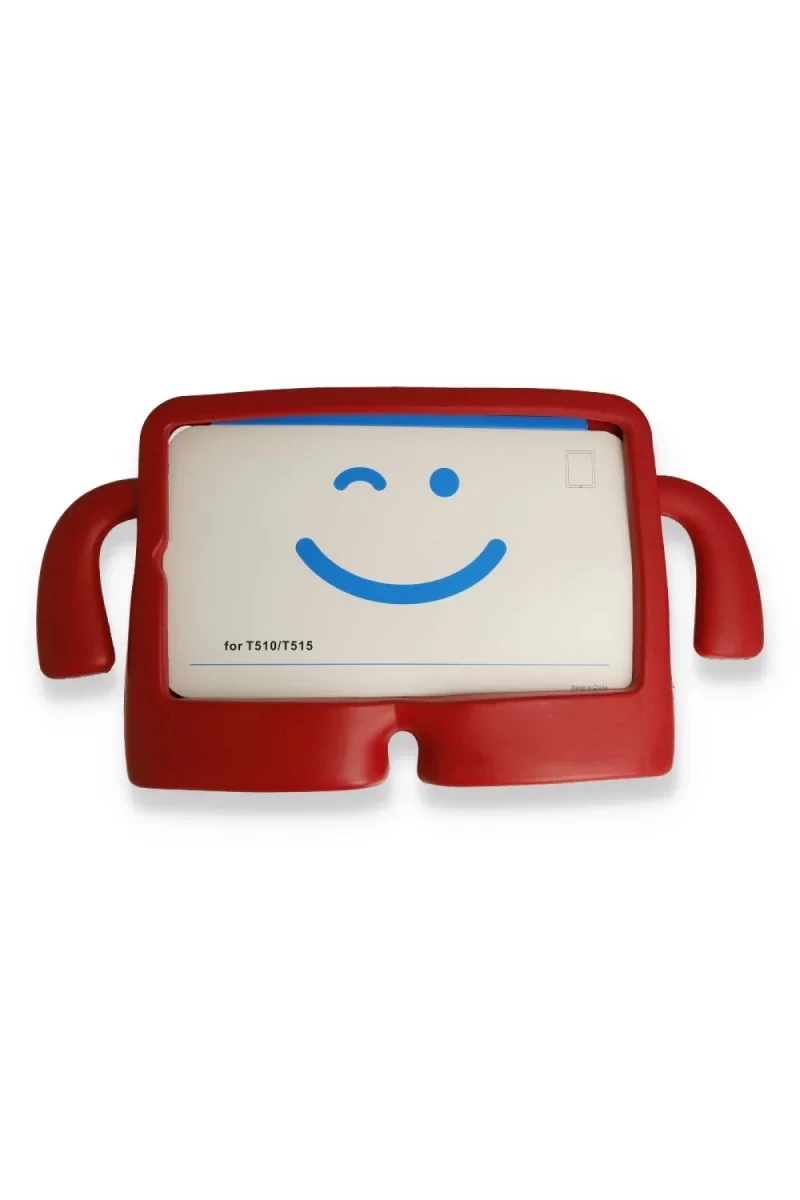 Apple iPad 2025 10.9 10.Nesil (A16) Kılıf Karakter Tablet Silikon - Kırmızı