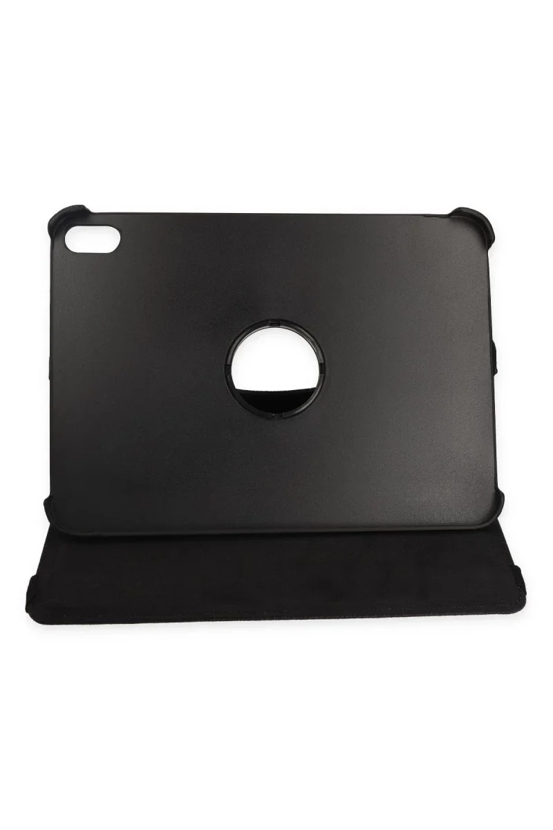 Apple iPad 2025 10.9 10.Nesil (A16) Kılıf 360 Tablet Deri Kılıf - Siyah