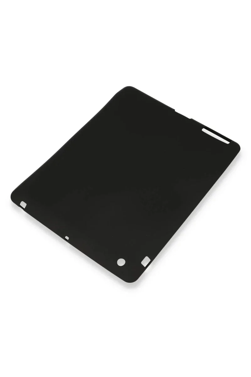 Apple iPad 4 9.7 Kılıf Evo Tablet Silikon - Siyah - Görsel 3