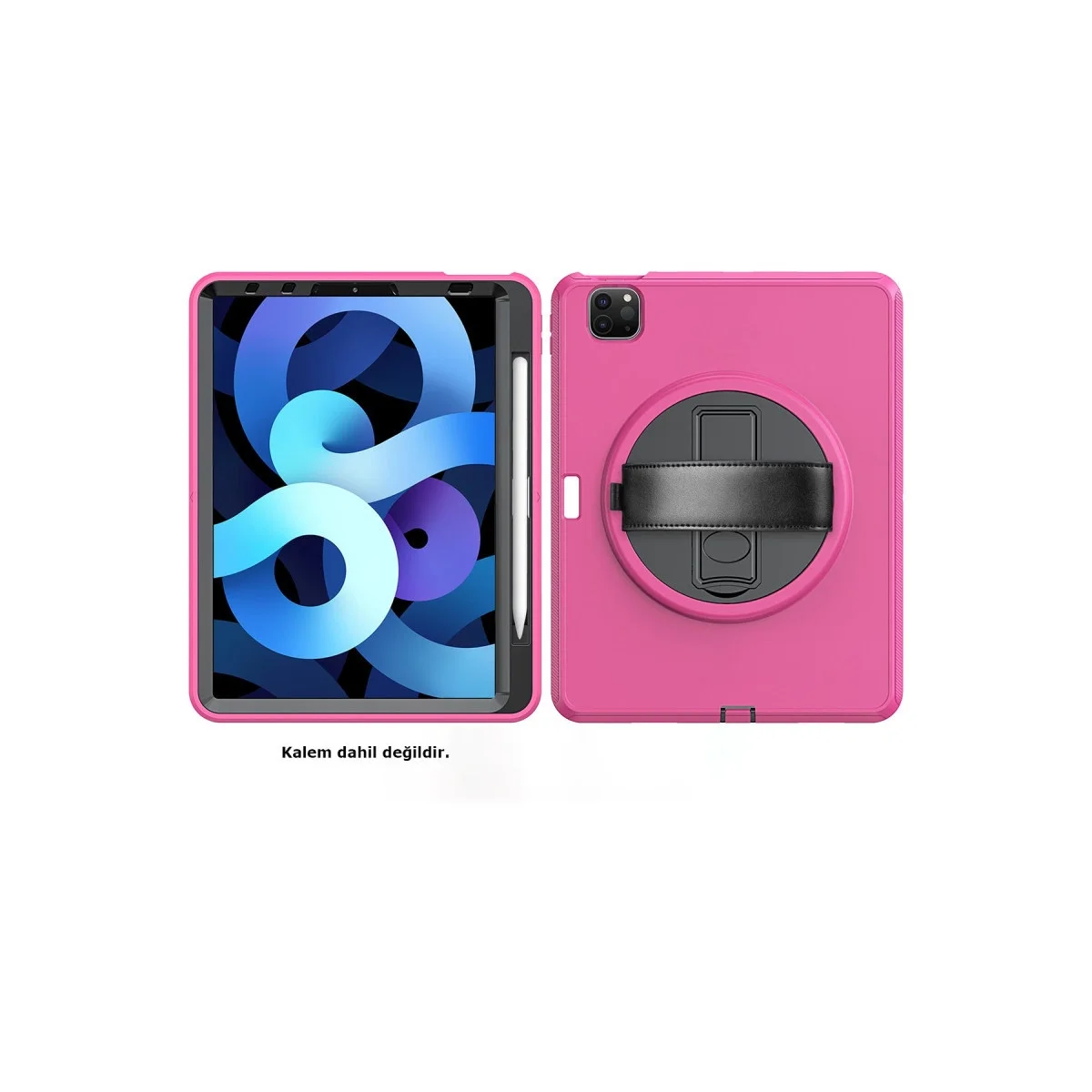 Apple İpad Pro 11 (2018) Kılıf Hand Strap Tablet Kılıfı - Pembe Fiyatı, Yorumları ve Özellikleri