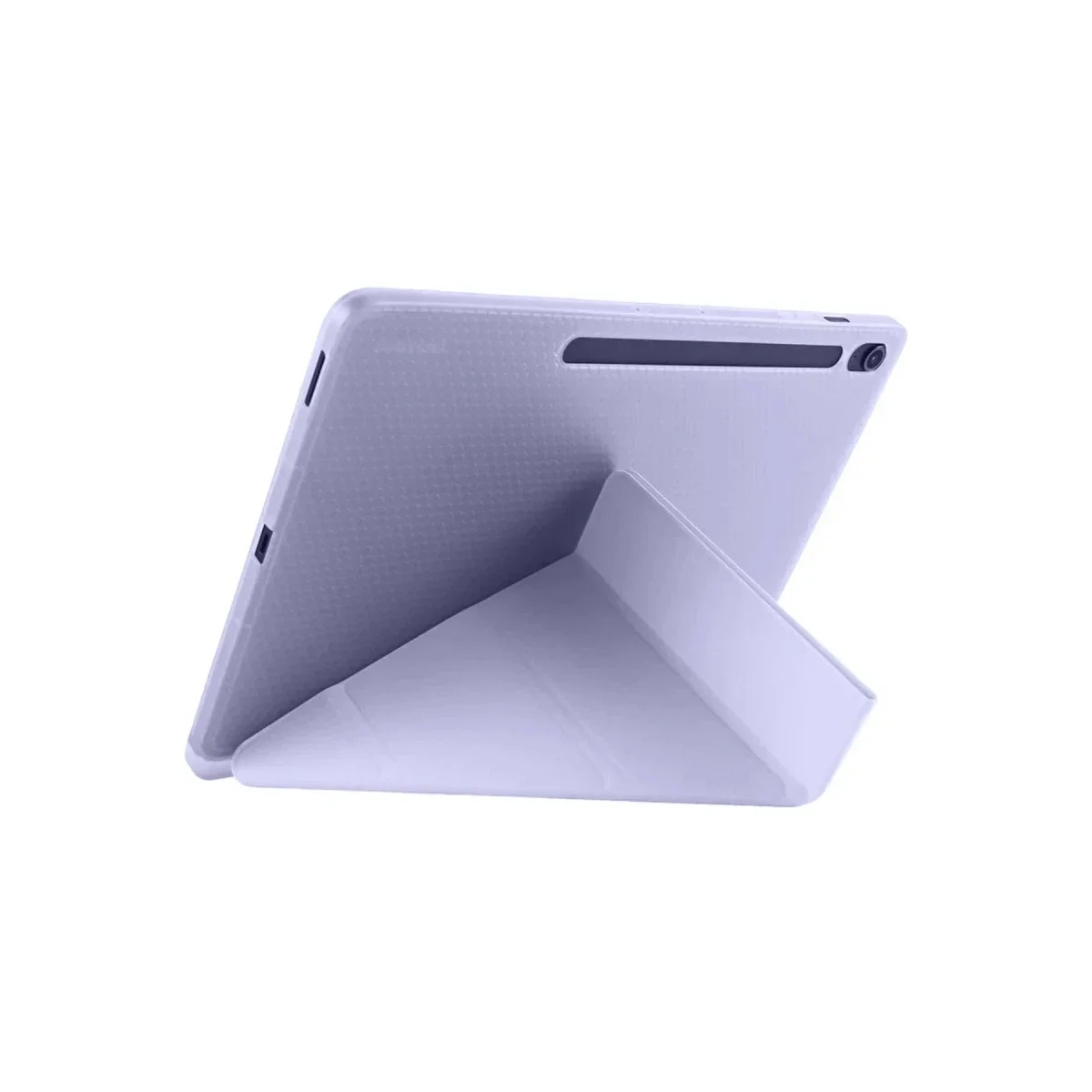 Apple iPad Pro 11 (2024) Kılıf Kalemlikli Hugo Tablet Kılıfı - Lila