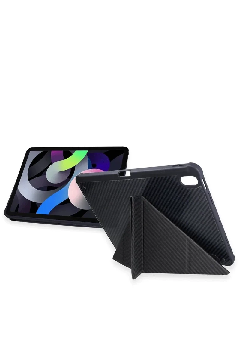 Apple iPad Pro 11 (2024) Kılıf Color Karbon Tablet Kılıfı - Koyu Gri Apple iPad Pro 11 (2024) Kılıf Color Karbon Tablet Kılıfı - Koyu Gri