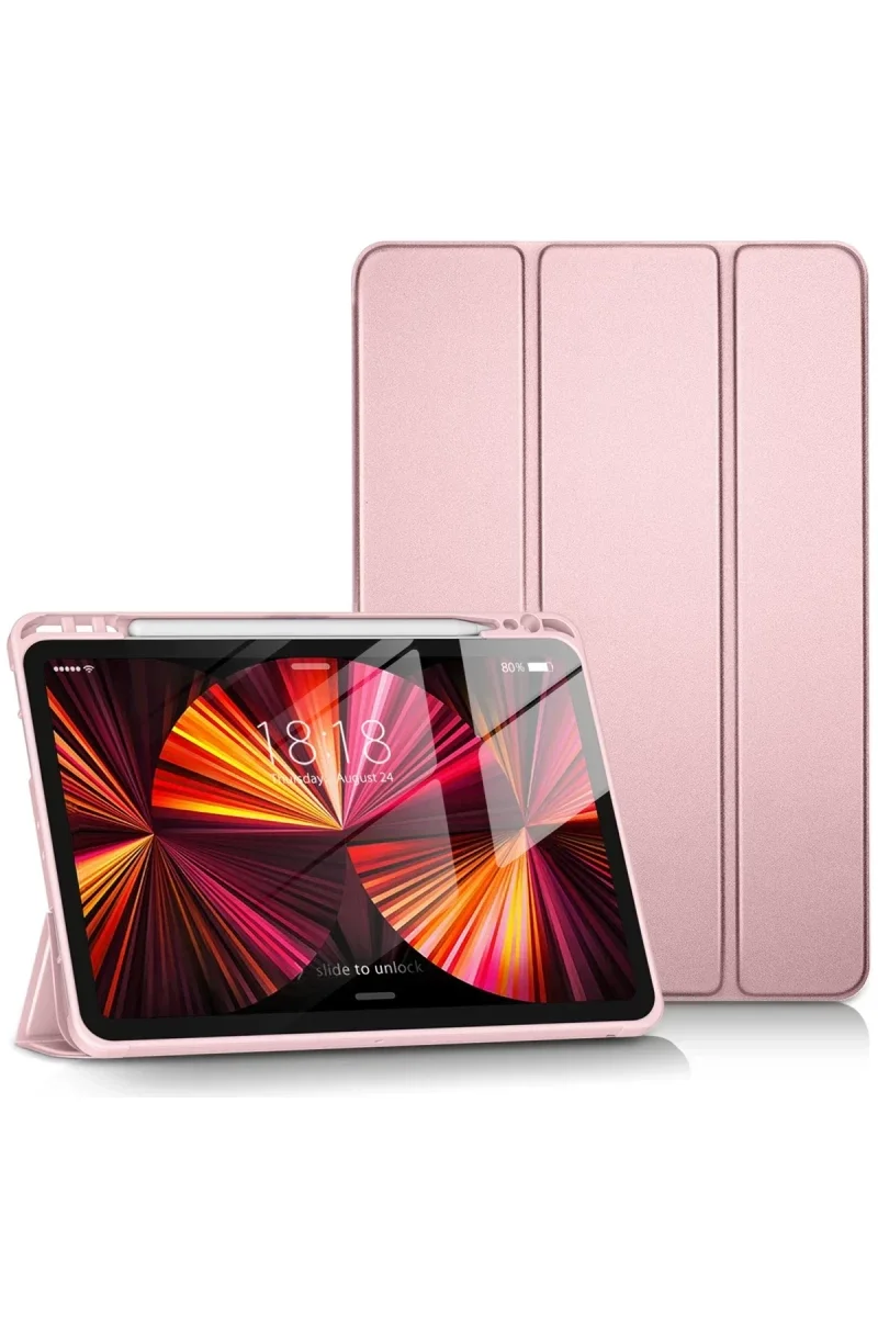 Apple iPad Pro 11 (2024) Kılıf Tablet Smart Kılıf - Pembe Fiyatı, Yorumları ve Özellikleri