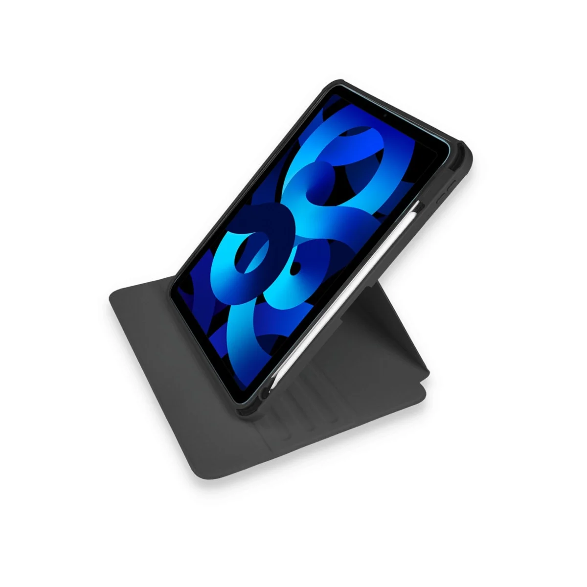 Apple İpad Pro 11 (2021) Kılıf Ling 360 Kalemlikli Tablet Kılıf - Siyah