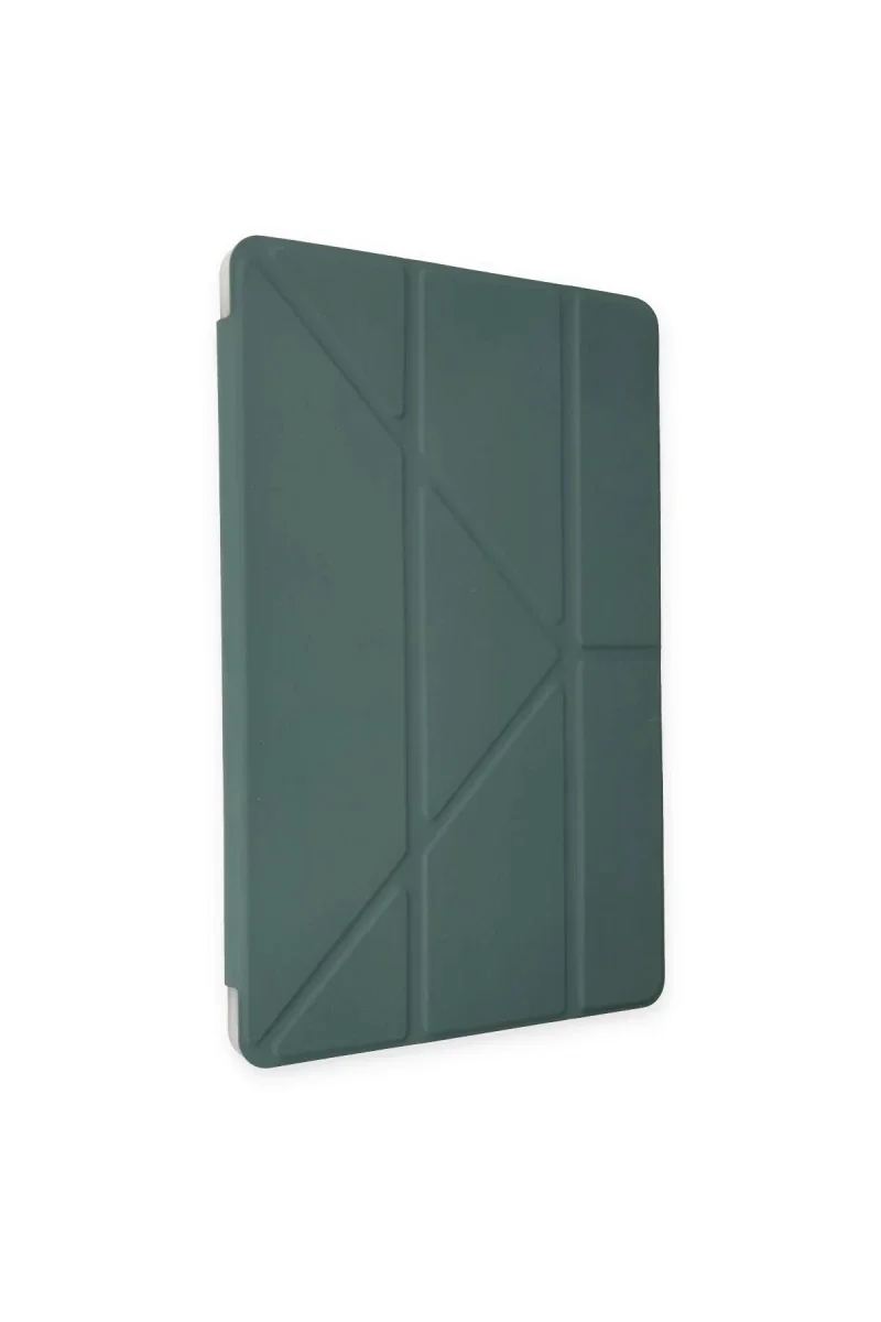 Apple iPad Pro 11 (2018) Kılıf Kalemlikli Mars Tablet Kılıfı - Koyu Yeşil Apple iPad Pro 11 (2018) Kılıf Kalemlikli Mars Tablet Kılıfı - Koyu Yeşil