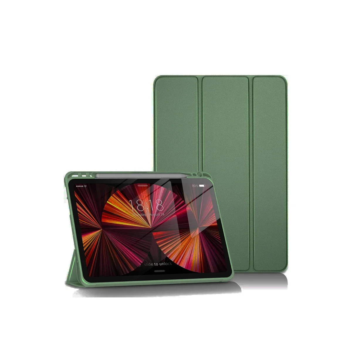 Apple iPad Pro 11 (2024) Kılıf Tablet Smart Kılıf - Koyu Yeşil Fiyatı, Yorumları ve Özellikleri