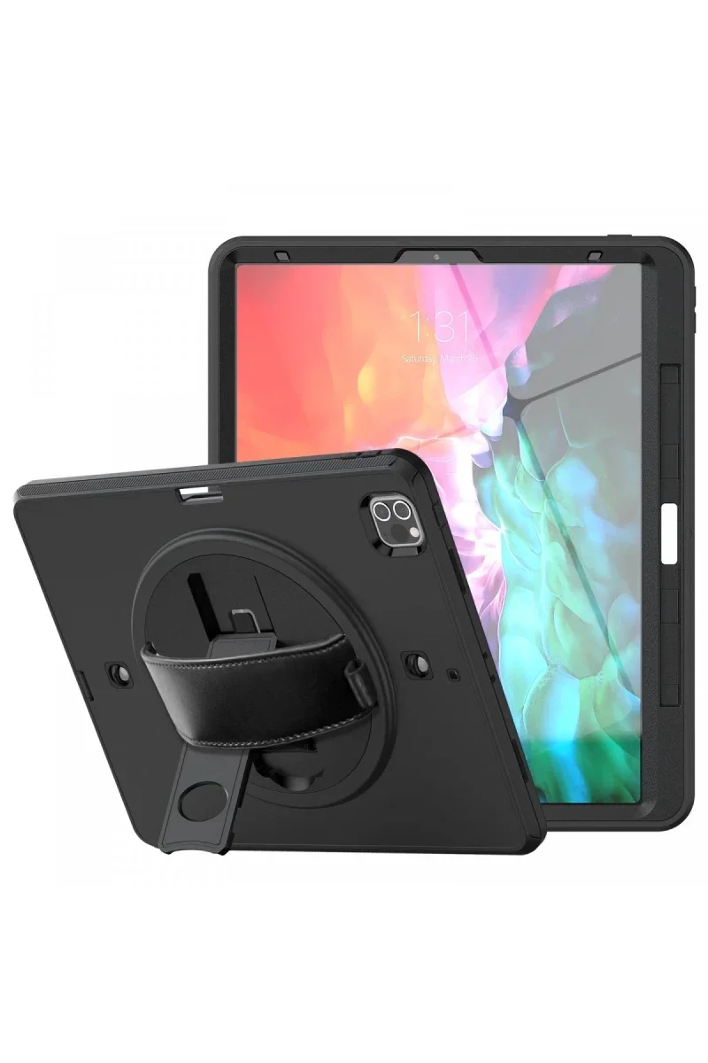 Apple iPad Pro 12.9 (2021) Kılıf Strap-C Otterbox Tablet Kapak - Siyah Fiyatı, Yorumları ve Özellikleri