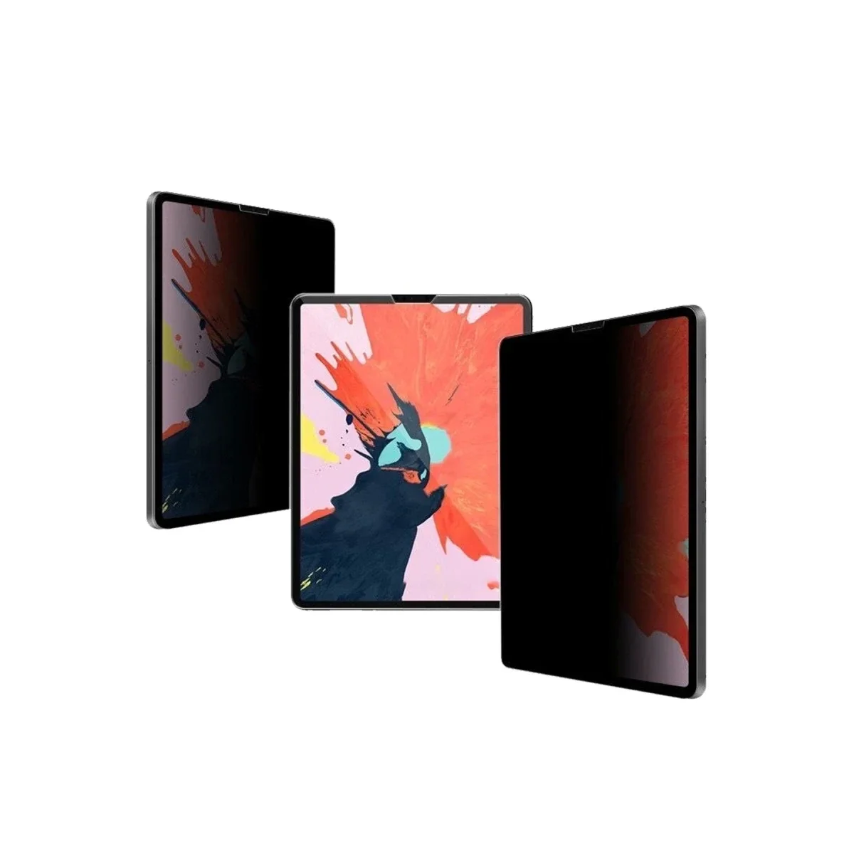 Apple iPad Pro 12.9 (2021) Tablet Hayalet Full Glue Ekran Koruyucu Apple iPad Pro 12.9 (2021) Tablet Hayalet Full Glue Ekran Koruyucu