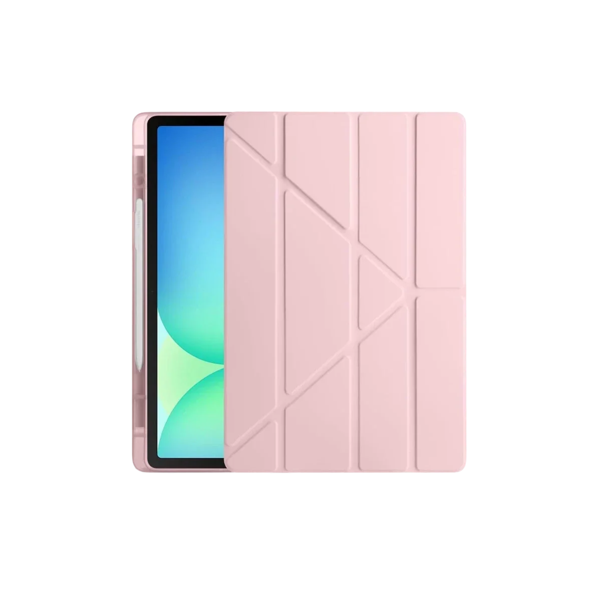 Apple iPad Pro 13 (2024) Kılıf Kalemlikli Hugo Tablet Kılıfı - Rose Gold Apple iPad Pro 13 (2024) Kılıf Kalemlikli Hugo Tablet Kılıfı - Rose Gold