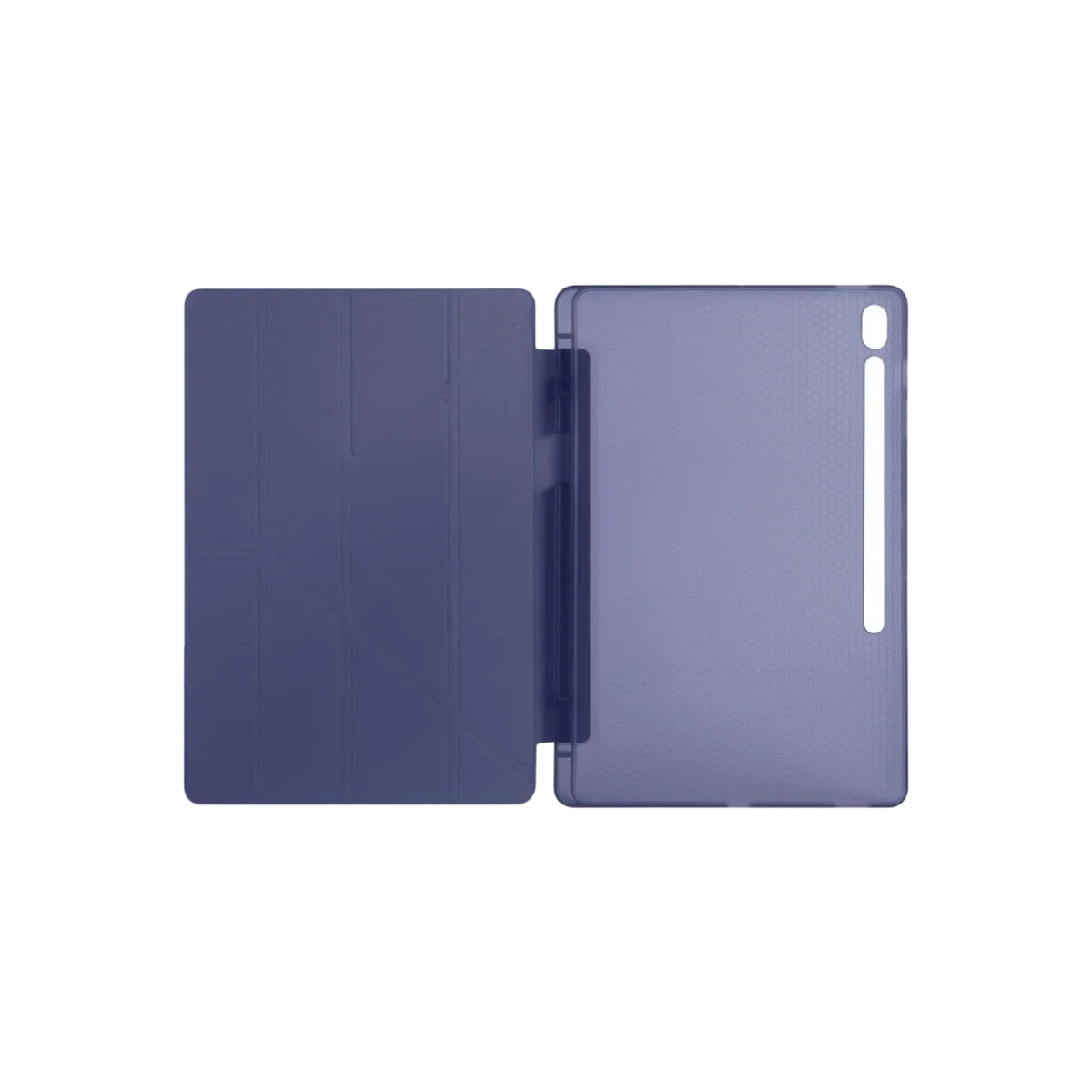 Apple iPad Pro 13 (2024) Kılıf Kalemlikli Hugo Tablet Kılıfı - Lacivert