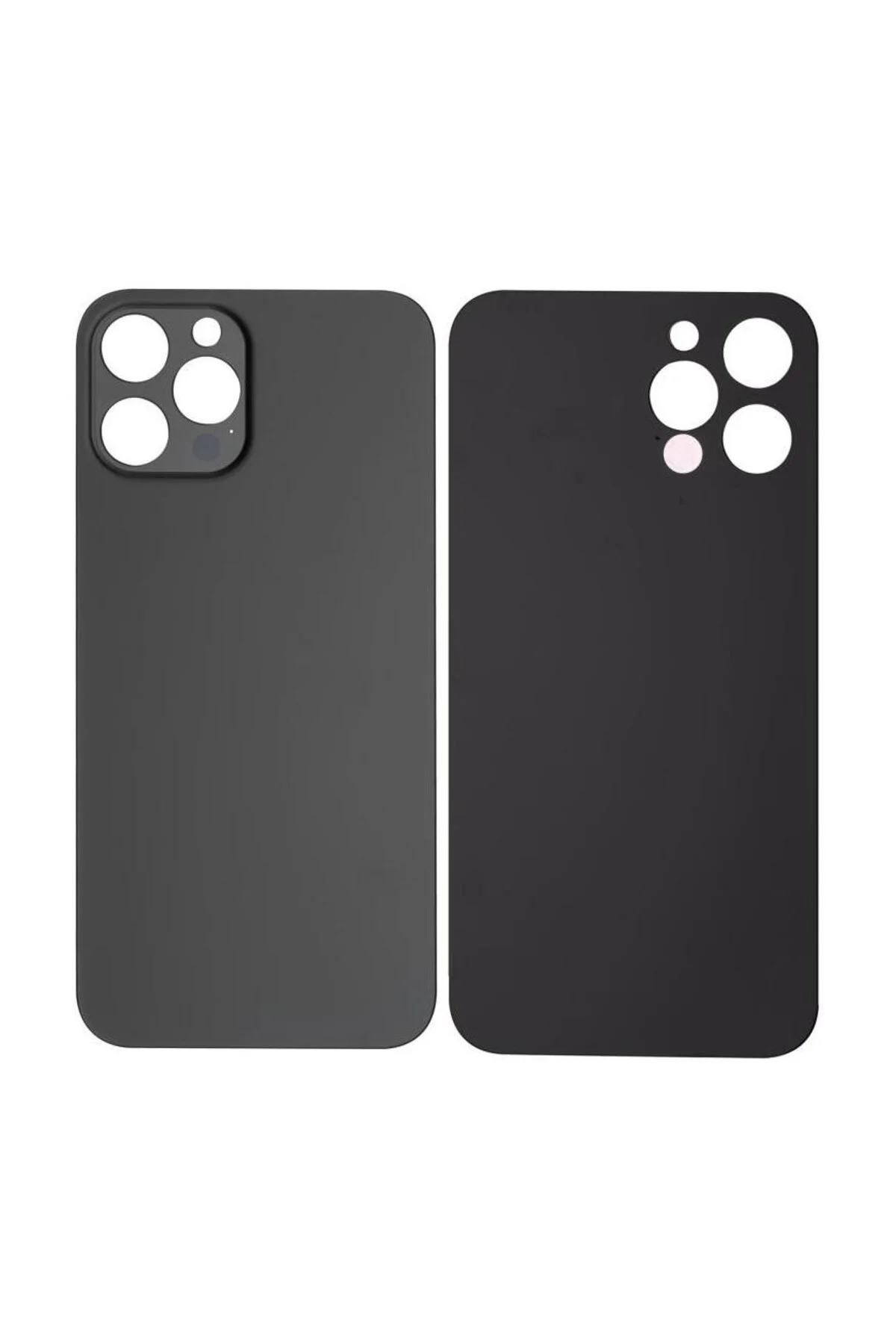 Apple iPh. 12 Pro Max Uyumlu LOGOLU Arka Pil Batarya Kapağı - LENS HARİÇ Siyah Apple iPh. 12 Pro Max Uyumlu LOGOLU Arka Pil Batarya Kapağı - LENS HARİÇ Siyah