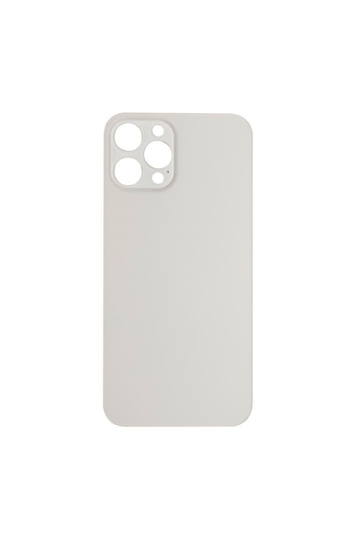 Apple iPh. 12 Pro Max Uyumlu LOGOLU Arka Pil Batarya Kapağı - LEN