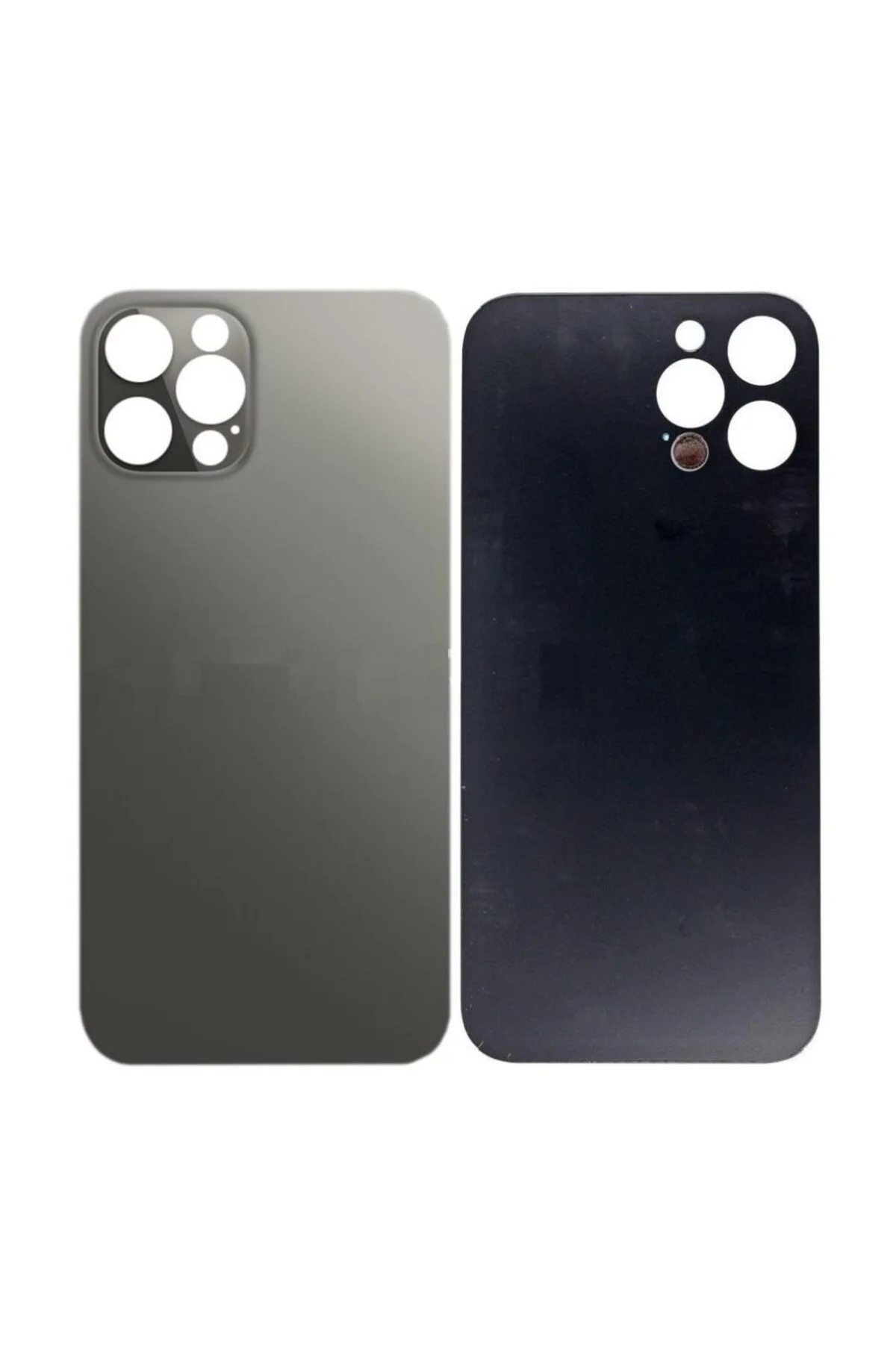 Apple iPh. 12 Pro Uyumlu LOGOLU Arka Pil Batarya Kapağı - LENS HARİÇ Siyah Apple iPh. 12 Pro Uyumlu LOGOLU Arka Pil Batarya Kapağı - LENS HARİÇ Siyah
