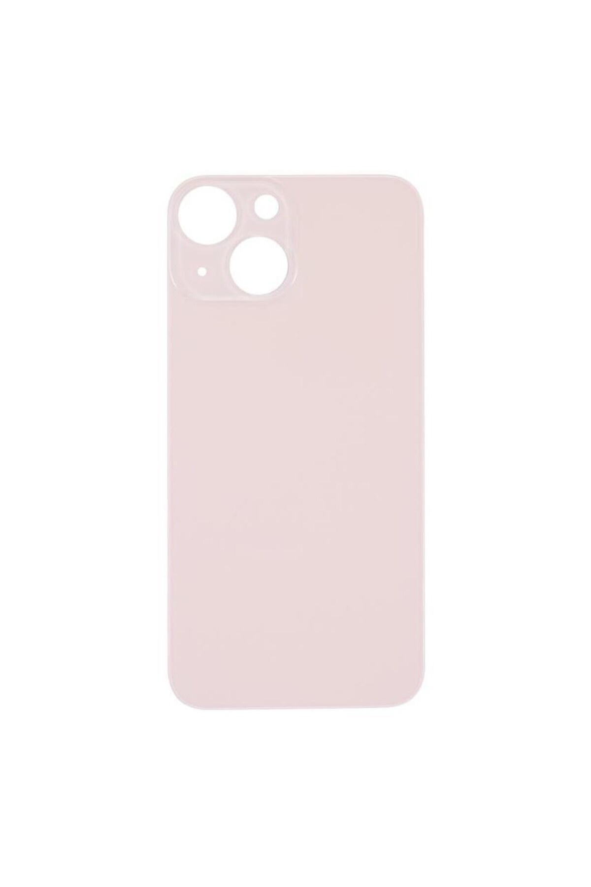 Apple iPh. 13 Mini Uyumlu LOGOLU Arka Pil Batarya Kapağı, LENS HA