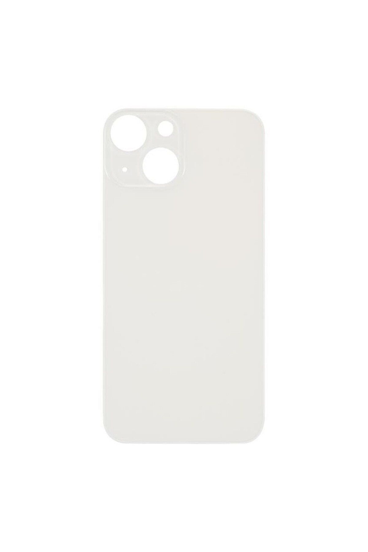 Apple iPh. 13 Mini Uyumlu LOGOLU Arka Pil Batarya Kapağı, LENS HA