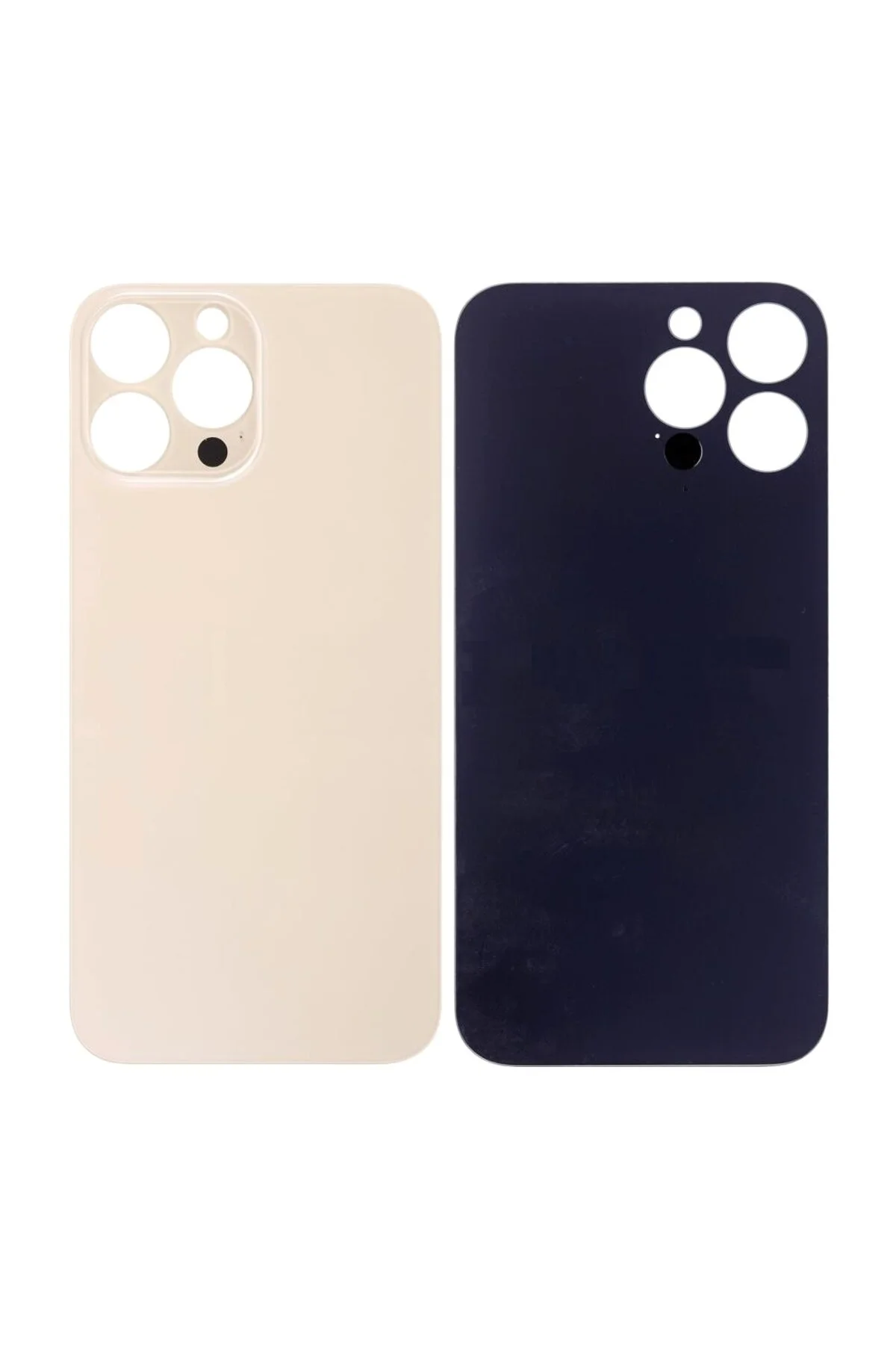 Apple iPh. 13 Pro Max Arka Pil Batarya Kapağı - LENS HARİÇ Gold