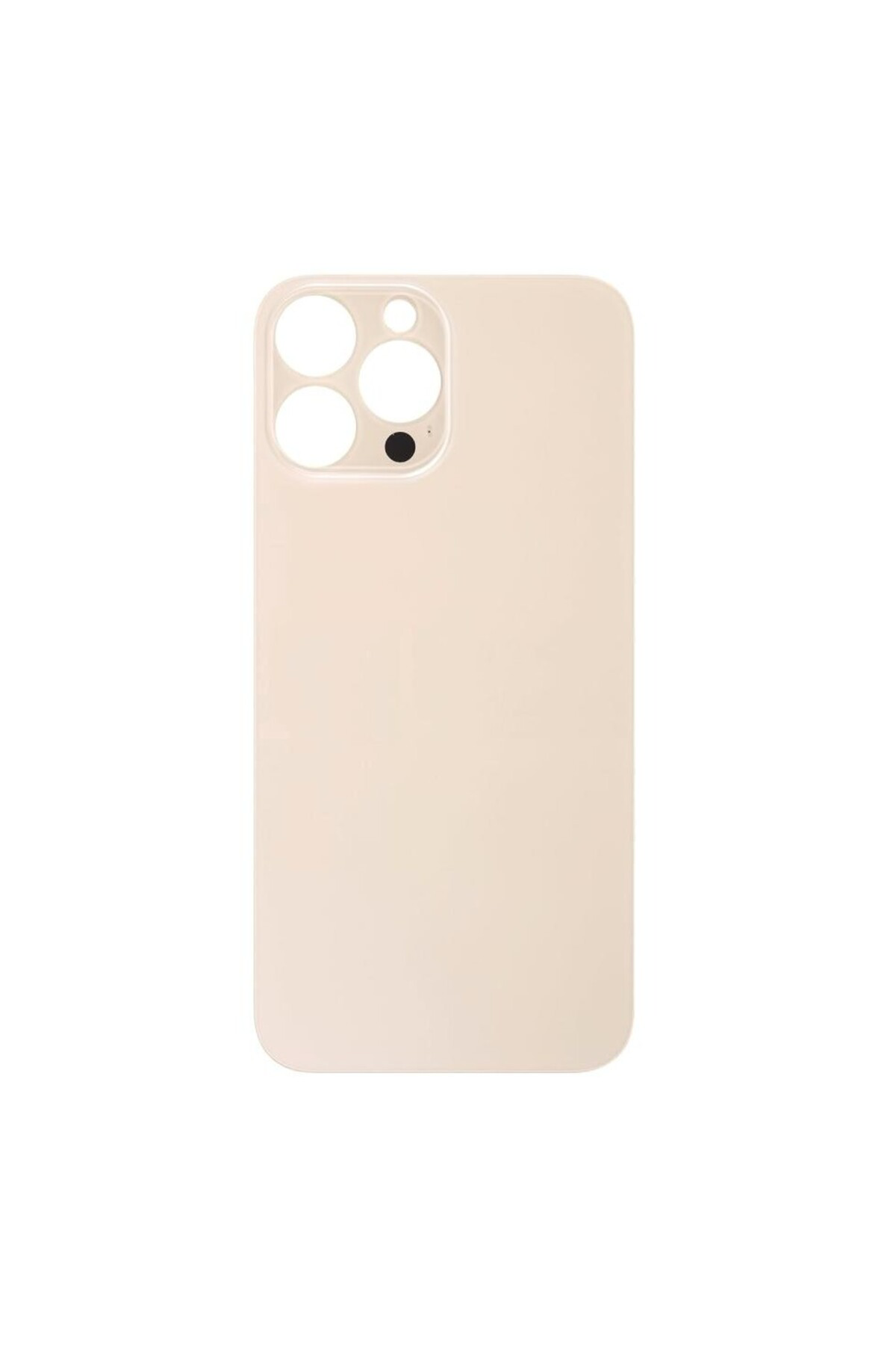 Apple iPh. 13 Pro Max Arka Pil Batarya Kapağı - LENS HARİÇ Gold