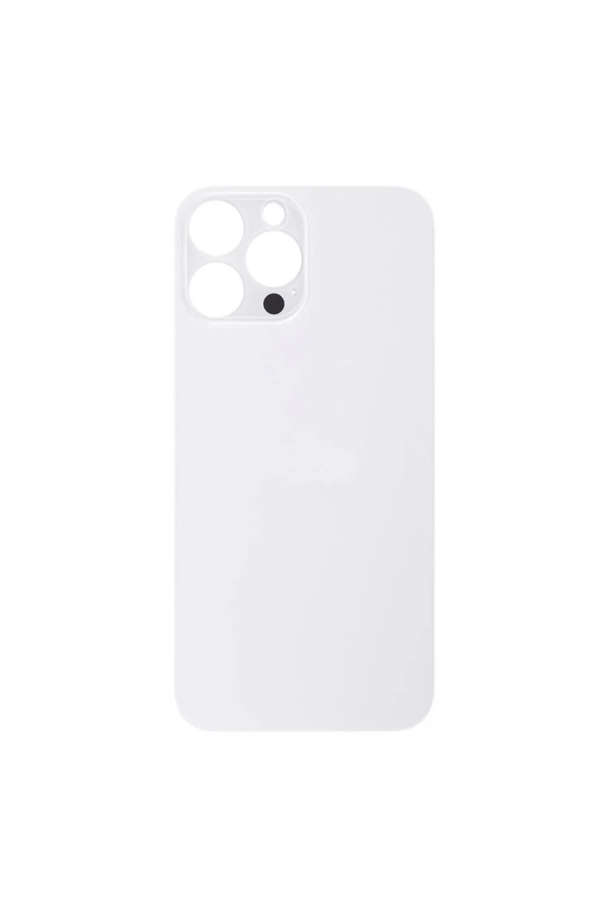 Apple iPh. 13 Pro Max Arka Pil Batarya Kapağı - LENS HARİÇ Silver